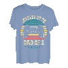Papa ist wieder auf Dad of 2 aufgestiegen Dad Level freigeschaltet 2023 T-Shirt