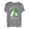 Herren Endlich Opa Schwangerschaft Geburt T-Shirt