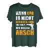 Herren Heimwerker Opa Reparieren TShirt Lustig Spruch Werkstatt T-Shirt