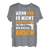 Herren Heimwerker Opa Reparieren TShirt Lustig Spruch Werkstatt T-Shirt