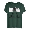 Offizielles Schlafshirt Border Collie Hund T-Shirt