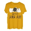 Offizielles Schlafshirt Border Collie Hund T-Shirt