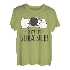 Offizielles Schlafshirt Border Collie Hund T-Shirt
