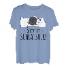 Offizielles Schlafshirt Border Collie Hund T-Shirt