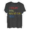 Herren Ehemann Papa Beschützer Held - Lustiges Ehemann Vater T-Shirt