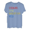 Herren Ehemann Papa Beschützer Held - Lustiges Ehemann Vater T-Shirt