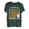 Herren Berufskraftfahrer Kaffee LKW Fahrer Kipperfahrer Kipper T-Shirt