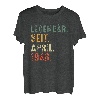 77. Geburtstag Geschenk Mann Mythos Legende April 1946 T-Shirt