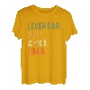 77. Geburtstag Geschenk Mann Mythos Legende April 1946 T-Shirt