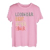 77. Geburtstag Geschenk Mann Mythos Legende April 1946 T-Shirt