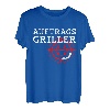 Auftragsgriller Grillen Grillkönig Grillmeister Geschenk T-Shirt