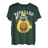 Vater Avocado Papacado Avocado männliche Avocado Vatertag T-Shirt