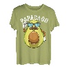 Vater Avocado Papacado Avocado männliche Avocado Vatertag T-Shirt