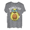 Vater Avocado Papacado Avocado männliche Avocado Vatertag T-Shirt