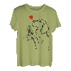 Beagle Liebe Frauchen Hunde T-Shirt