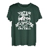 Vater und Tochter vielleicht nicht immer einer Meinung Danke T-Shirt