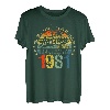 Vintage 41 Years Old Februar 1981 Dekorationen 41. Geburtstag T-Shirt