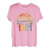 Vintage 41 Years Old Februar 1981 Dekorationen 41. Geburtstag T-Shirt
