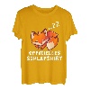 Offizielles Schlafshirt Schlafanzug Fuchs T-Shirt