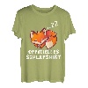 Offizielles Schlafshirt Schlafanzug Fuchs T-Shirt