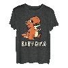 Kinder 6 Jahre Junge/Mädchen Baby Dino T-Shirt