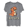Kinder 6 Jahre Junge/Mädchen Baby Dino T-Shirt