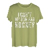 I Can't My Son Has Hockey Mom, lustiger Vintage-Look T-Shirt