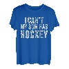 I Can't My Son Has Hockey Mom, lustiger Vintage-Look T-Shirt