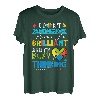 I Dont Speak Much Brilliant Autism Autistic Jungen Mädchen Geschenk T-Shirt