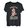 Eule Positiv Auf Müde Getestet Nachtschicht Krankenschwester T-Shirt