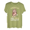 Eule Positiv Auf Müde Getestet Nachtschicht Krankenschwester T-Shirt