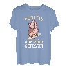 Eule Positiv Auf Müde Getestet Nachtschicht Krankenschwester T-Shirt