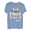 Herren Papas Schlafshirt Pyjama Schalfanzug Nachthemd Panda Schlaf T-Shirt