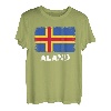 Proud Aland Islands Flagge Shirt Support Aland People T-Shirt