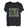 Herren Böser alter Mann - Witziges Geschenk für Männer - Herren T-Shirt