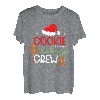 Merry Christmas Cookie Baking Crew Ginger Santa Pyjama Xmas T-Shirt