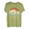 Herren Vintage Dad Est. 2023 Dad To Be Geschenke New Dad Vatertag T-Shirt