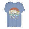 Herren Vintage Dad Est. 2023 Dad To Be Geschenke New Dad Vatertag T-Shirt