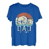 Herren Vintage Dad Est. 2023 Dad To Be Geschenke New Dad Vatertag T-Shirt
