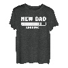 New Dad Loading Gender Reveal Pregnancy Ankündigung T-Shirt