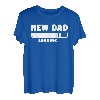 New Dad Loading Gender Reveal Pregnancy Ankündigung T-Shirt