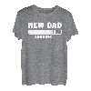 New Dad Loading Gender Reveal Pregnancy Ankündigung T-Shirt