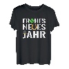 FROHES NEUES JAHR: Guter Wunsch mit Glückssymbolen T-Shirt