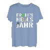 FROHES NEUES JAHR: Guter Wunsch mit Glückssymbolen T-Shirt