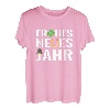 FROHES NEUES JAHR: Guter Wunsch mit Glückssymbolen T-Shirt