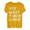 Eat Sleep Soccer Repeat T Shirt Gift For Football Player T-Shirt