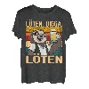 Löten Digga Löten Biertrinker Bier Faultier Liebhaber T-Shirt