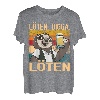 Löten Digga Löten Biertrinker Bier Faultier Liebhaber T-Shirt