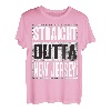 Straight Outta New Jersey Hemd Patriotic New Jersey State T-Shirt