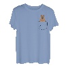 Capybara Hemd für Herren und Damen, gewelltes Tier, Tasche, Nagerliebhaber T-Shirt
